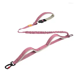 Dog Collars Elastic Buffer Car Leash Explosion-proof Flush Multi-function Seat Belts Pet Supplies