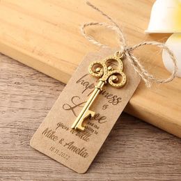 Party Favor Custom Key Bottle Opener Wedding Favours Gifts Personalized Bridal Baby Shower Hen Table Decoration
