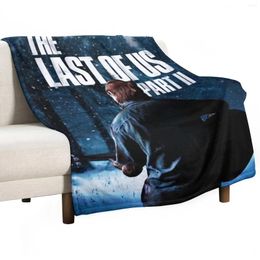 Blankets The Last Of Us Part 2 "Winter Song" Throw Blanket Cute Plaid Sofa Luxury