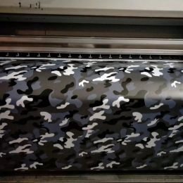 Stickers Black blue white Camo VINYL Full Car Wrapping Camouflage Foil Stickers with Camo truck covering air free size 1.52 x 30m/Roll Free