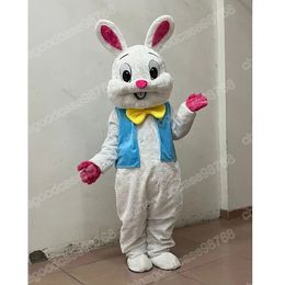 Performance Easter Rabbit Mascot Costume Top Quality Christmas Halloween Fancy Party Dress Cartoon Character Outfit Suit Carnival Unisex Outfit