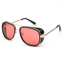 Sunglasses Fashion Punk Vintage Men And Women Brand Designer Retro Sunglass Rectangle Sun Glasses UV400 Lens Eyewears