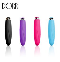 DORR Erotic Products 5 Speed USB Rechargeable Waterproof Vibrators For WomenG Spot Clit Bullet Mini Vibrator Massage Sex Item9705175