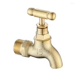 Bathroom Sink Faucets Brass Faucet Outdoor Mop Pool Single Cold Water