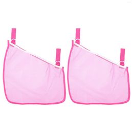 Stroller Parts 2 Pcs Wagon Portable Bag Mesh Hanging Storage Water Proof Baby Bags Pouch