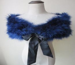 Genuine Ostrich Fur Scarf Shawl Trendy Banquet Wedding Colour 39278494