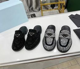 Crystal Satin Slingback Sandals Satins Crystal Collection Slippers Sandal High Heels Ballers Loafers Millers Upper Heat Sealed S6104081
