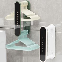 Hooks Home Wall-mounted Clothes Rack Organiser No Punching Retractable Drying Storage Balcony Bathroom Shelf