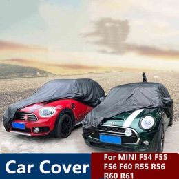 Covers 1Pcs Waterproof car covers sun protection cover Car Styling For BMW MINI One Cooper F54 F55 F56 F60 R55 R56 R60 R61 Dust cover H22