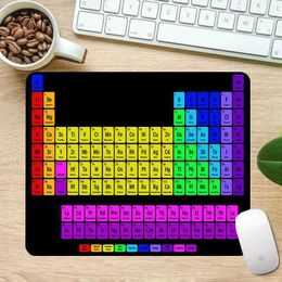 Mouse Pads Wrist Rests Pc Gamer Periodic Table of Elements Computer Desk Mat Gaming Laptops Mouse Mats Mause Pad Mousepad Glass Cabinet Keyboard Carpet J240510