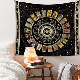 Tapestries Hanging Wall Decoration Mandala Tapestry Decor Beach Towel Background Cloth Aesthetic Printed Witchcraft