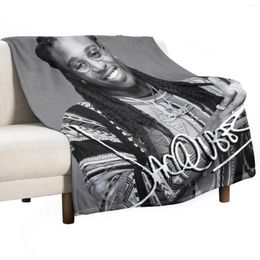Blankets Tenjaq King Of R & B American Tour 2024 Throw Blanket Manga Retro Extra Large