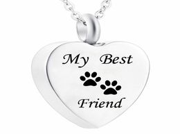 Memorial Pet Ashes Keepsake Dog Cat Cremation Jewellery Urn Pendant Necklace Paw print Ash Memorial Keepsake7041619