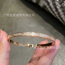 Global Fashion Luxury Jewelry bracelet High Full Sky Star Bracelet Narrow Love Womens 18K Rose Gold with Original logo cartter