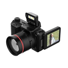 4K WIFI Digital Camera 16x Zoom Anti-Shake 50MP Travel Vlog Camera with 2.2 Inch 180° Flip Screen Birthday Af Auto 16x Zoom Built-in Battery Video Camera Led Flash