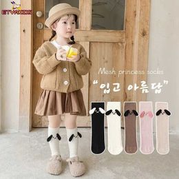 Kids Socks New children baby girls warm legs knee high socks cotton cute socks childrens spring clothing boys and girls childrens cartoon socksL2405