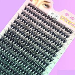 False Eyelashes 280 Pcs Individual Lashes Cluster Diy Lash Clusters 10D 20D 30D 40D D Curl 916Mm 231012 Drop Delivery Dhqn8