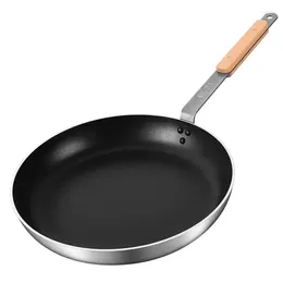 Pans KENGQ Wholesale Commercial El Round Large Oil Free Nonstick Frying Pan For Induction Cooker/gas Stove