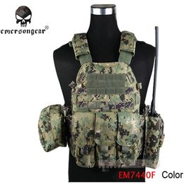 EMERSON GEAR LBT6094A Style Vest with Pouches Airsoft Painball Military Army Combat Gear EM7440F AOR2 240507