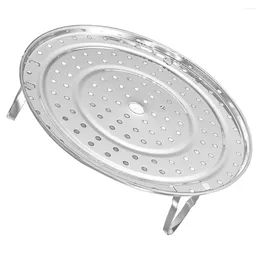 Double Boilers Steam Basket Stainless Steel Steamer Rack Hair Pot Steaming Plate Steamers For Cooking