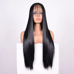 Wigs Top quality straight man hair wig Brazilian straight hair lace front wig without glue front lace wig bleaching knot