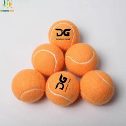 Gift Wrap Customize Tennis Balls Train Doggy Elastic For Dogs Pet Toys Print Logo Supplies