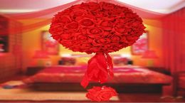 11 Inch Wedding silk Pomander Kissing Balls flower balls decorate flowers artificial flower for wedding garden market decoration7403479