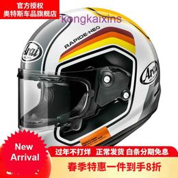 Arai Japan imported RAPIDE NEO motorcycle helmet retro cruise latte free climbing full NUMBER WHITE white L