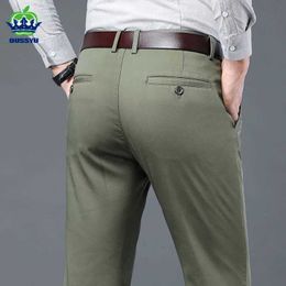 Men's Pants Autumn Winter Business Trousers Men Formal Suit Pants Men Office Cotton Classic Pants Straight Fit Dress Pants Big Size 40 Y240514