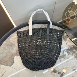 Ysllbag Straw Bag Beach Bag Tote Bag Designer Bag Handbag Bag ICARE Lafite Straw Hooked Plus Large Shopping Bag For Woman Designer Travel Crossbody Bag 539