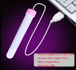 USB Heating Rod for Mens039 Masturbator Cup Pocket Pussy Realistic Vagina Male Masturbation Warmer Bar Sex Toys for Men1141679