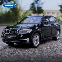 Diecast Model Cars WELLY 1 24 BMW X5 alloy car model die cast metal toy car model high simulation series childrens gift decoration