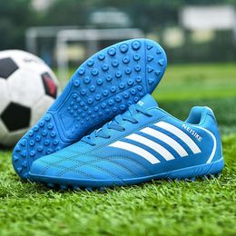 Avvio di football di anatra mandarin, top basso, chiodi lunghi, chiodi corti TF, fondo piatto, allenamento per bambini per bambini adulti maschili e femminili, sneaker a spillo