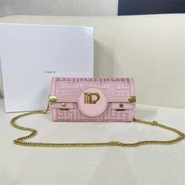 Chic Bletter Chain Designer Bag 12Colors Luxury Shoulder Bags Fashion BLetter Simple Square Messenger Bag Womens High Quality Mobile Phone Purse Handbag