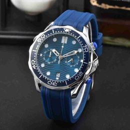 5-pin full function timing tape mens American business leisure quartz watch