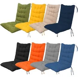 Pillow 45x100cm Dining Chair With Ties High Back Thick Soft Seat Pad For Indoor Outdoor Office Recliner Kitchen DeskChair