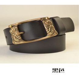 P120 Men039s Women039s Fashion Designer Belts Genuine Leather Belts Width 7cm2871084