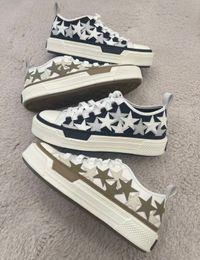 Elegant 2024S/S Men Stars Court Low Trainers Shoes Suede & Canvas Sneakers Light Rubber Sole Skateboard Party Dress Daily Comfort Footwear City Walking