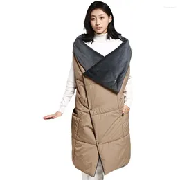 Blankets Multifunctional Heating Blanket Thickening Winter USB Electric Shawl Women Wear Vest