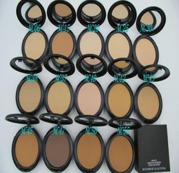 Face Powder Makeup Plus Foundation Pressed Matte Natural Make Up Easy to Wear 15g Facial Powders9673423