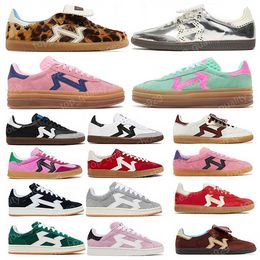 Designer Herrenschuhe Vegan Og Sneakers Damen Basketballschuhe Wales Bonner Trainer Cloud White Core Black Bonner Collegiate Green Gum Outdoor Flat Luxus Sneaker