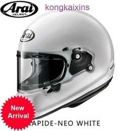 Arai Vintage Full Helmet RAPIDE NEO Cruise Harley Latte Free Climbing Scrambler Motorcycle NEO White XL 59 61 CM