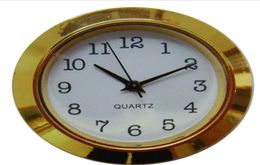 2021 Gold 1 716 inch plastic insert clock standand size arabic dial fit up clock PC21S movment7474636