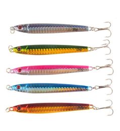 Colorful Laser Jigs Iron baitcasting 9cm 30g Deep Diving Artificial Metal Spinnerbaits Swimming Depth 1236m75049083856237