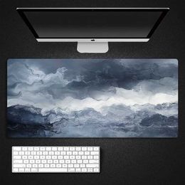 Mouse Pads Wrist Rests Art Series Gaming Mouse Pad Mousepad Gamer Desk Mat Large Keyboard Pad Carpet Computer Table Surface for Accessories XXL Mauspa J240510