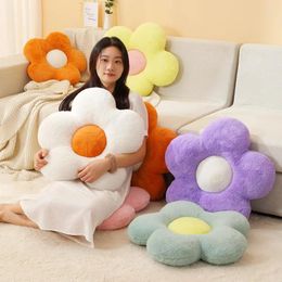 Pillow Flower Seat Plush Throw S Backrest Tatami Float Window Pillows