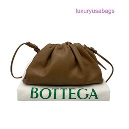 Authentic Designer Womens Bags Pouch Cloud Fold BottegavVenet Bag Counter over 17000 98 Baodie Home The Pouch Caramel Mini Cloud Bag One Shoulder Crossbo WN-9D1L