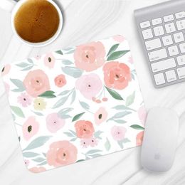 Mouse Pads Wrist Rests Small Fresh Tropical Rainforest Style Game Laptop Pad Mouse Pad Wrist Rest Pad Office Desk Set Accessories J240510
