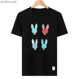 Psyco Bunny shirt Psychological Bunny T Shirt Summer Casual t shirt Skeleton Rabbit 2024 New Design Multi Style men shirt Fashion Designer Couple Short Sleeve 667