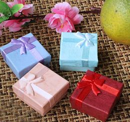 Gifts Wrap Boxes Party Ring Earrings Casket Bracelet Jewellery Boxes Wedding Favour Bag Packing Case Holder Case Xmas Valentine0394679434